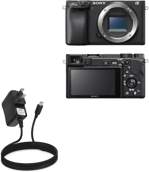BoxWave Charger Compatible with Sony Alpha a6400 - Wall Charger Direct (5W), Wall Plug Charger for Sony Alpha a6400......