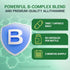 Dr. Berg Natural Vitamin B1 B6 B12 Complex - Allithiamine Vitamin B1 Supplement with 8 Essential Vitamin B Complex for Men & Women Including Thiam...