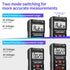 Digital Multimeter, Intelligent Voltage Tester with Automatic & Manual Mode, 4000 Counts Voltmeter Measures AC/DC Voltage, Resistance, Continuity ...