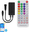 SP611E Bluetooth Music LED Controller for 1903B WS2812b WS2811 IC RGB Chasing Color LED Strip Addressable Sync Music Controller DC5V-24V APP/IR Re...