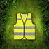 Hi Vis Kids Safety Vest + 2 Reflective Bands & Bag, Toddler Safety Vest,Reflective Vest Kids With Zipper,Toddler Construction Vest For Cycling & R...