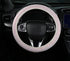 Bling Rhinestones Steering Wheel Cover with Crystal Diamond Sparkling Car SUV Breathable Anti-Slip Steering Wheel Protector for Women,Party,Birthd...