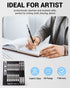 Nicpro 2mm Metal Mechanical Pencil Set with Case, 3PCS Lead Pencil Holder 2.0 mm with 144PCS Lead Refills (4H 2H HB 2B 4B 6B Color), Eraser, Sharp...