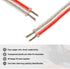 RED WOLF Front or Rear Door Speaker Wire Harness Connector Adapter for Toyota 2018-2022, Camry RAV4 Avalon, 2020 Tacoma Door Speakers, Lexus is CT...