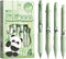 4 Pcs Erasable Retractable Pens Cute Panda Gel Ink Pens Soft Grip Pens 0.5mm Fine Point Pen Office School Pens Women Girls Boys Pens (Blue Ink-Pan...