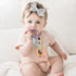 Ryan & Rose Cutie Clinks Attachable Teether Chew Toy for Babies (Mosaic)...