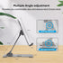 Cell Phone Stand, Foldable Aluminum Adjustable Phone Holder for Desk Portable Travel Holder Office Desk Accessories Compatible for iPhone 14 Pro M...