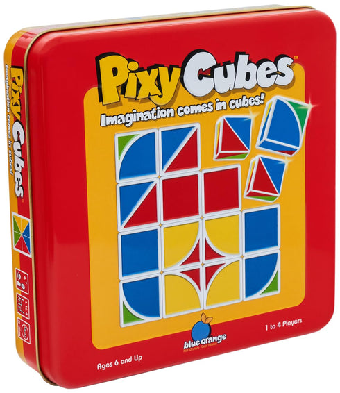 Pixy Cubes Matching Pattern Design Game Speed or Memory Rules with Cubes in Tin Box by Blue Orange Games, 1 to 4 Players, Ages 6+...