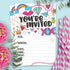 Fun Girl Doodles Invitations (20 Count) With Envelopes - Pre Teen - Tween Birthday Invitations...