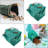 Create idea Dog Treat Pouch Cleanable Dog Treat Training Bag with Clip and Drawstring Pet Snack Bag Food Storage for Dog Training Outdoor Activiti...