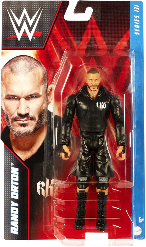 Mattel WWE Basic Action Figure, Randy Orton, Posable 6-inch Collectible for Ages 6 Years Old & Up...