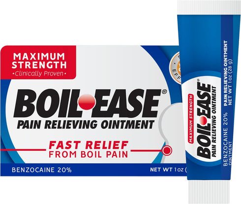 Boil Ease Pain Relieving Ointment, 1 Ounce...