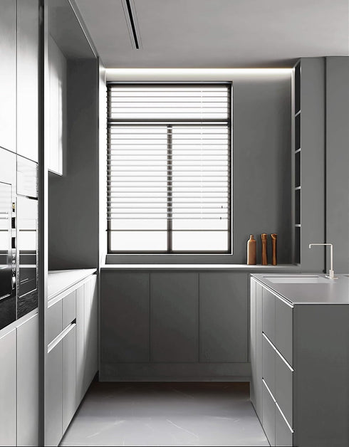Dimoon 78.7"x15.7" Skin Wallpaper Thicken Light Grey Stick and Peel Wallpaper Removable Wallpaper White Waterproof Gray Contact Paper Pure Grey Wa...