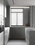 Dimoon 78.7"x15.7" Skin Wallpaper Thicken Light Grey Stick and Peel Wallpaper Removable Wallpaper White Waterproof Gray Contact Paper Pure Grey Wa...