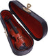 1:12 Mini Violin Miniature Musical Instruments Tiny Violin with Stand Bow Case Miniature Violin for Dollhouse Decoration...