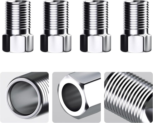 4pcs Bike Brake Hose Bolt Connecting Insert Kit for Shimano BH90, Brake Hose Bolt Replacement, Hydraulic Disc Brake Service Kit...