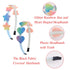 XIMA Glitter Heart Girls Headbands Rainbow Star Hariband for Children Girls Hair Accessories Pack of 8...