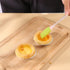 4 Pcs Crepe Spreader Stick and Spatula Kit with Random Color Oil Brush for Fit Large Crepe Pan Maker...