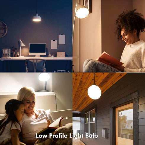 Xtricity LED Closet Puck Light Bulb, Dimmable, Flat Light bulb11W (60W Replacement), 800 Lumens, 4000K Cool White, E26 Medium Base, Low Profile le...