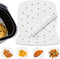 Numola 100 Pcs Air Fryer Liners Disposable Parchment Paper, 8 Inch Perforated Airfryer Sheets for Baking, Square Non-Stick Steamer Liner for Oven,...