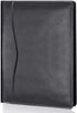 Leather Portfolio Folder Padfolio, Business Padfolio Organizer Document Planner Portfolio Binder Storage Pocket for Legal Pad Holder Paperwork Pho...