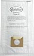 Envirocare Replacement Allergen Vacuum Bags for Kenmore Canister Type C and Q 50555, 50558, 50557 and Panasonic Type C-5 6 pack...