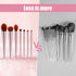 7Pcs Pink Makeup Brushes Set Professional, Face Foundation Brush, Eye Brush, Essential Beauty Tools for Travel for Beginners by YUESHENNAN...