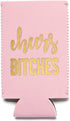 Bachelorette Party Decorations Slim Can Coolers - Bridal Party (Pink Cheers, 6)...