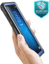 i-Blason Case for Galaxy S9 2018 Release, Ares Full-body Rugged Clear Bumper Case with Built-in Screen Protector (Black/Blue)...