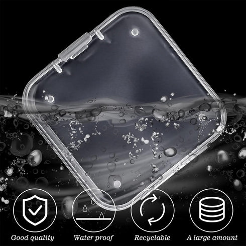 4 Pcs Makeup Sponge Holder Case, Beauty Blender Holder Cosmetic Egg Makeup Sponge Powder Puff Protective Container Storage Box for Travel (Transpa...