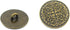 Bezelry 12 Pieces Mandala Metal Shank Buttons. 23mm. (Antique Brass)...