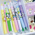 6 Pcs Gel Ink Pens Cute Cartoon Bear Pens 0.5mm Black Ink Retractable Pens Office School Pen Women Girl Boy Pen Kawaii (Panda-2)...