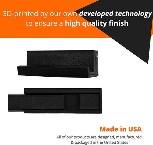 Vinyl Record Wall Mount- 5 Pack | No Wall Damage | Floating Shelf | Black & White Album Holder | Display Your Best LPs...