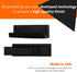 Vinyl Record Wall Mount- 5 Pack | No Wall Damage | Floating Shelf | Black & White Album Holder | Display Your Best LPs...