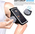 GUZACK Running Armband for iPhone 16 Pro 15 14 13 12 11 Pro Max/Plus/XR/XS, Galaxy S25/S24/S23/S22, with Card Slot & Key Pockets, Sports Arm Bands...