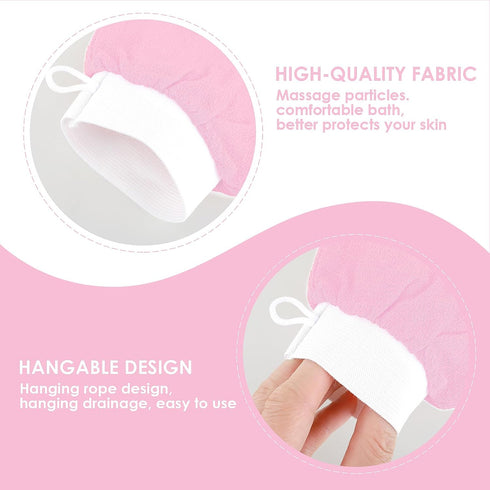 Exfoliating Glove Body Scrubber Exfoliator 1 PC Korean Washcloth Skincare Remover Deep Scrub Loofah Cleansing Mitts Exfoliate Cloth Exfoliation Sc...