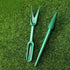 Green Mini Garden Hand Succulent Transplanting Tools,Widger Plastic Seedlings Dibber Sowing Digging Mini Garden Hand Tools for Home Garden,Pack of...