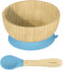 Abiie Octopod Bamboo Baby Bowl Set for 4 Months and Up – Mess-Free High Chair Suction Bowl with Spoon for Toddlers and Kids - Ergonomic Baby Feedi...