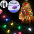 2 Pack Christmas Light Phone Charging Cable USB-C to Light-ning Charger Cord 4.5 FT/10 LED Festive Bulb Cables Compatible with iPhone 6-12/13/14 P...