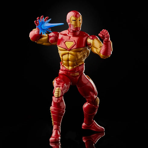 Marvel Hasbro Legends Series 6-inch Modular Iron Man Action Figure Toy, Includes 4 Accessories and 1 Build-A-Figure Part, Premium Design and Artic...