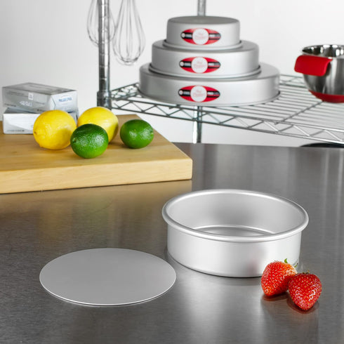 Fat Daddio's PCC-62 Anodized Aluminum Round Cheesecake Pan, 6 x 2 Inch...
