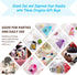 100Pcs Organza Bags 3x4 Inches, Sheer Small Drawstring Jewelry Gift Candy Pouches Wedding Party Christmas Favor Bags (Mixed Color)...