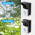 Adjustable Angle Mounting Bracket Compatible with Video Doorbells 1/2/3/4, Replacement Angle Adjustable Video Doorbell Mounting Plate Bracket Wedg...