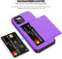 Nvollnoe for iPhone 12 Case,iPhone 12 Pro Case with Card Holder Heavy Duty Protective Dual Layer Shockproof Hidden Card Slot Slim Wallet Case for ...