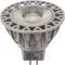Bulbrite SORAA, 7.5 Watt, 50 Watt Equivalent, Dimmable, MR16, GU5.3 Bi-Pin, 3000K (Soft White Light) Light Bulb, Silver Finish, (Pack of 1)...