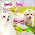 80pcs Dog Bows Clips, Bulk Cute Mini Pet Small Youkie Dog Hair Bows with Clips, Mix Handmade Puppy Dog Hair Grooming Bows with Metal Alligator Cli...