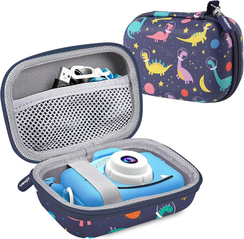 Leayjeen Kids Camera Case Compatible with Seckton/GKTZ/OZMI/HANGRUI/VATENIC/Langwolf and More Kid Toddler Digital Cameras Toys for Birthday Boys G...
