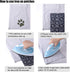 30 Pieces Twill Fabric Patches Fabric Repair Patches Iron on Twill Patch Clothing Repair Patch Kit for Jacket Clothes, 5 Colors and 3 Sizes, 4.9 x...