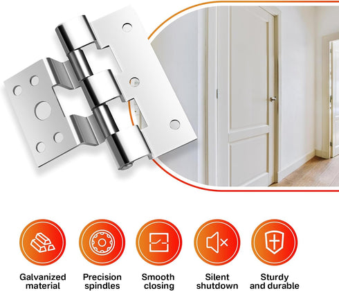 SuperDi Mobile Homes Door Hinge for Combination Doors Replacement for Elixir Series 6000 8000 9000 and Storm Door...