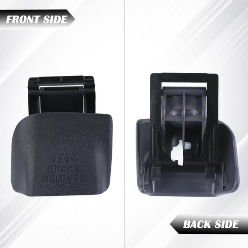 74934 Parking Brake Release Handle (Mist Gray) Compatible with 1998-2002 Dodge Ram 1500 2500 3500 Replaces RU38RC8AA...